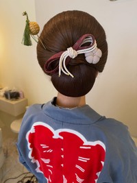 浜松まつりのヘアセット4