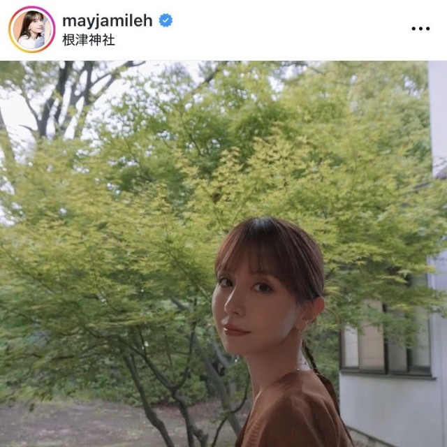 May J.インスタグラム＠mayjamilehより