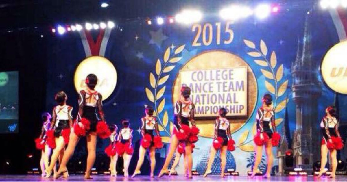 チアリーディングウェア セット 大学 L ＆M リボンピン アンスコ チア