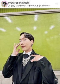 坂口涼太郎のインスタグラム＠ryotarosakaguchiより