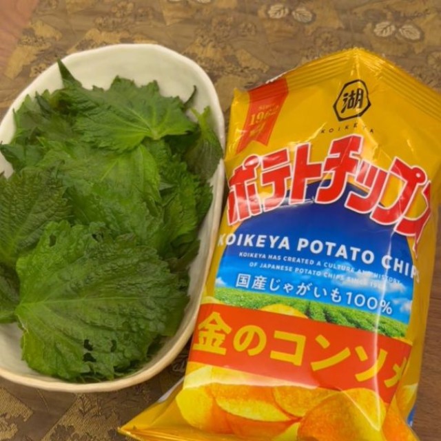 こちらが中国の大富豪オススメのポテチの食べ方（ニッポン街歩き紀行さん提供）