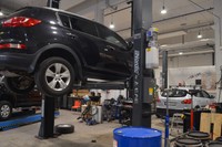 ハルデン刑務所の自動車工場。刑務官らの車を受刑者らが整備しているという