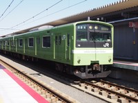 おおさか東線で最後の活躍を続ける201系