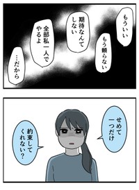 【漫画】『育児しない夫、変わりますか？』35（はむら芥さん提供）