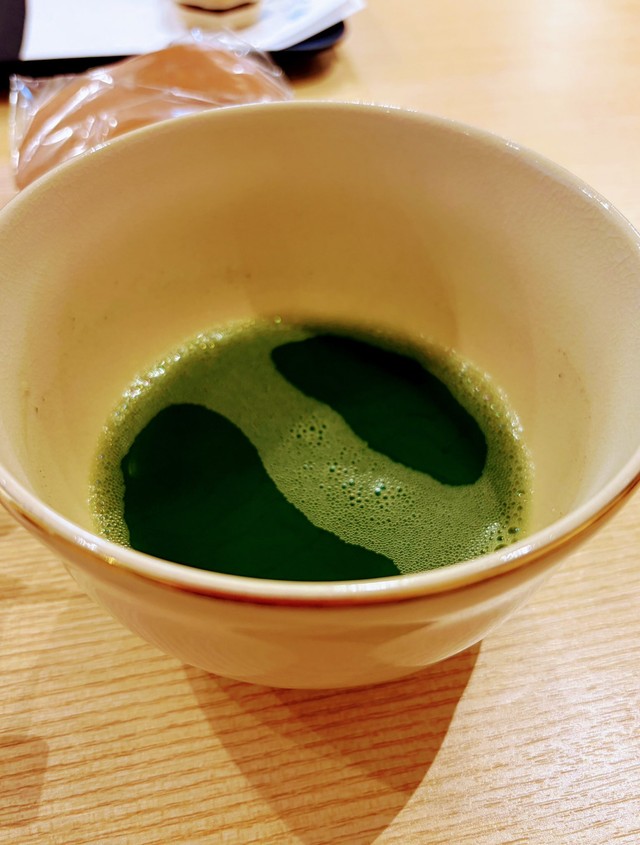 湊製茶の抹茶（進士素丸さん提供）