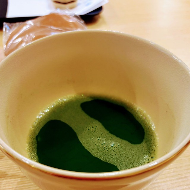 湊製茶の抹茶（進士素丸さん提供）