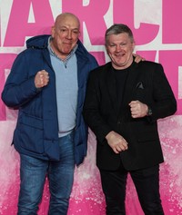 テリー・ストーン（左）とリッキー・ハットン