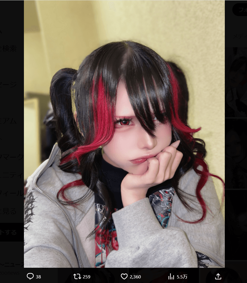 那月邪夢のX（@jam_madmed）より