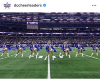 ダラス・カウボーイズ・チアリーダーズのインスタグラム＠dccheerleadersより