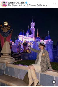東留伽アナウンサーのインスタグラム＠azumaruka_abcより