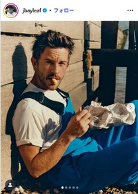 ジョナサン・ベイリーのインスタグラム@jbayleafより