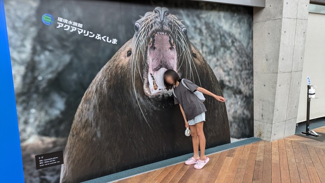 昨年は「環境水族館」アクアマリンふくしま（福島県）へ／ふくろうさん（@fukuroLvMAX）提供