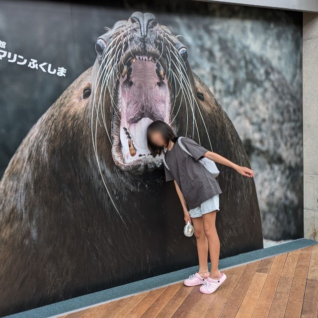 昨年は「環境水族館」アクアマリンふくしま（福島県）へ／ふくろうさん（@fukuroLvMAX）提供