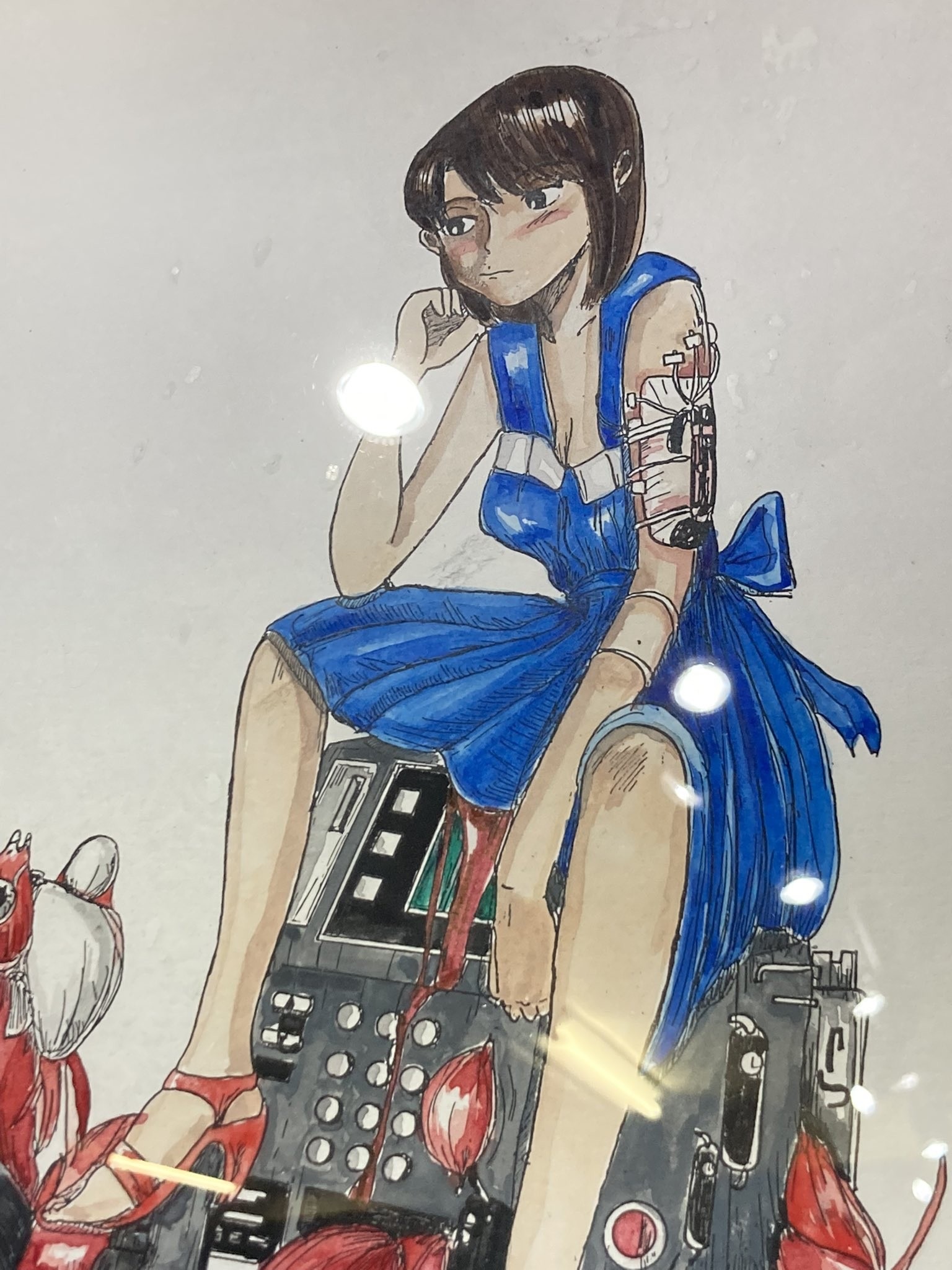 華倫変 複製原画 漫画