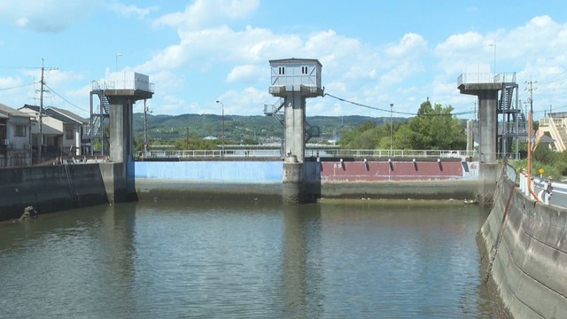 昭和水門の海水流入問題　岡山県が一部の被害者と和解　賠償金約800万円支払う