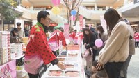 イチゴの生産量県内トップクラスの香川県三木町が　イチゴをPRするイベントを開催