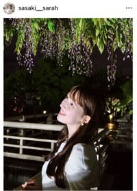 佐々木沙羅アナウンサーのインスタグラム＠sasaki__sarahより