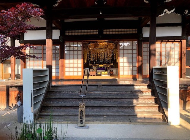 専念寺（写真）の住職・籔本正啓さんが『ネコ坊主』名義でSNSに日々発信している格言を集めた書籍が絶版に（籔本さん提供）