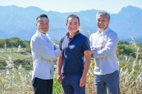 s-GREENCOLLAR提案メンバー（左から鏑木裕介_大場修_小泉慎）@山梨