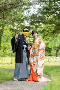 結婚式の前撮り／かなさん（@kananan_95）提供