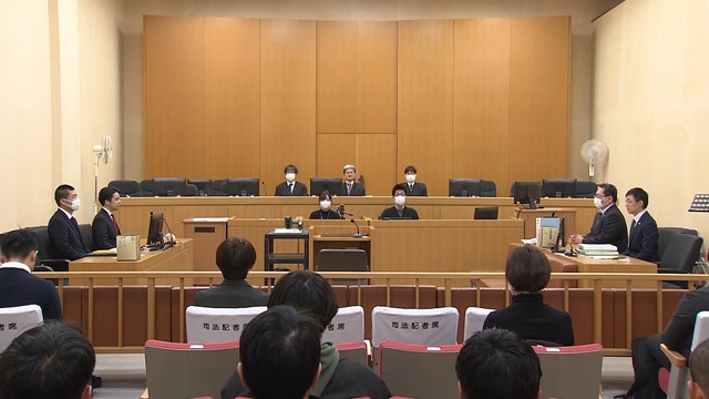 20日の法廷　検察側（高松地裁）