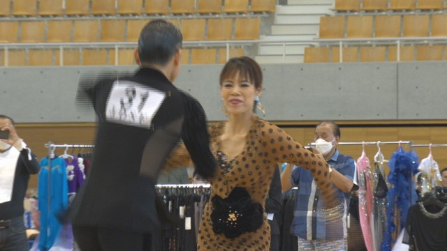 情熱的でエレガント　ダンススポーツの競技大会　岡山