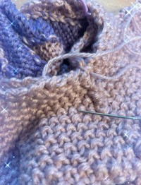 苦戦したというバルーン袖／taatan_amuamuさん（@taatan_amuamu）提供