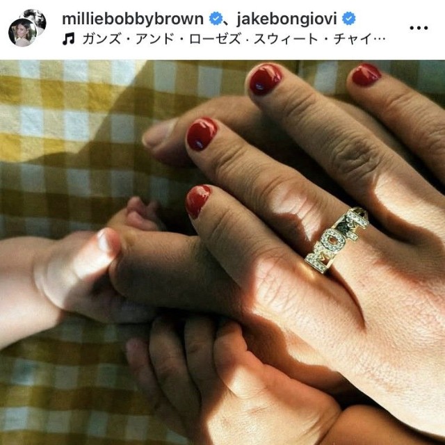 ミリー・ボビー・ブラウンのインスタグラム＠milliebobbybrownより