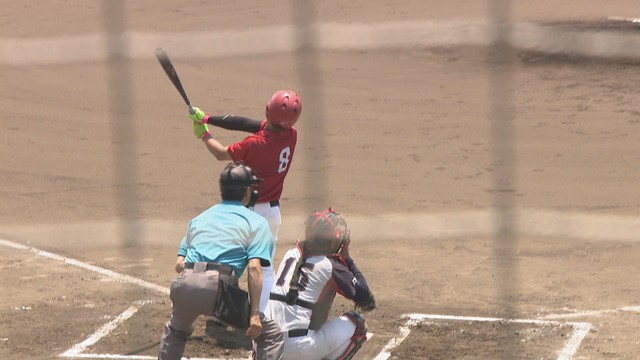 香川チャレンジャーズ 平川亘紀選手が先制の2点タイムリー