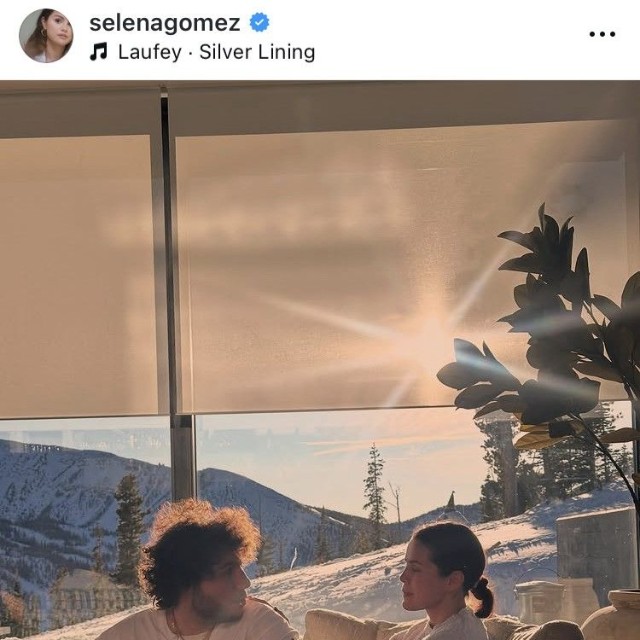 セレーナ・ゴメスのインスタグラム＠selenagomezより