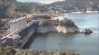 高知・早明浦ダム（午前10時ごろ）　【提供】水資源機構