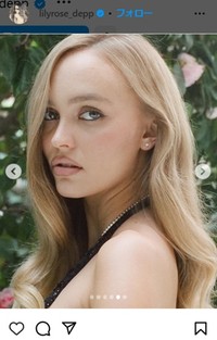 リリー＝ローズ・デップのインスタグラム＠lilyrose_deppより