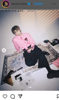 カン・ダニエルのインスタグラム＠daniel.k.hereより