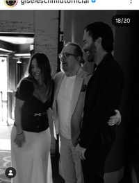 Gary Oldman & Gisele Schmidt (@giseleschmidtofficial)のインスタグラムより