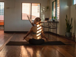 コロナ禍で始めた宅トレ。変わっていく自分の体が好きになってきた