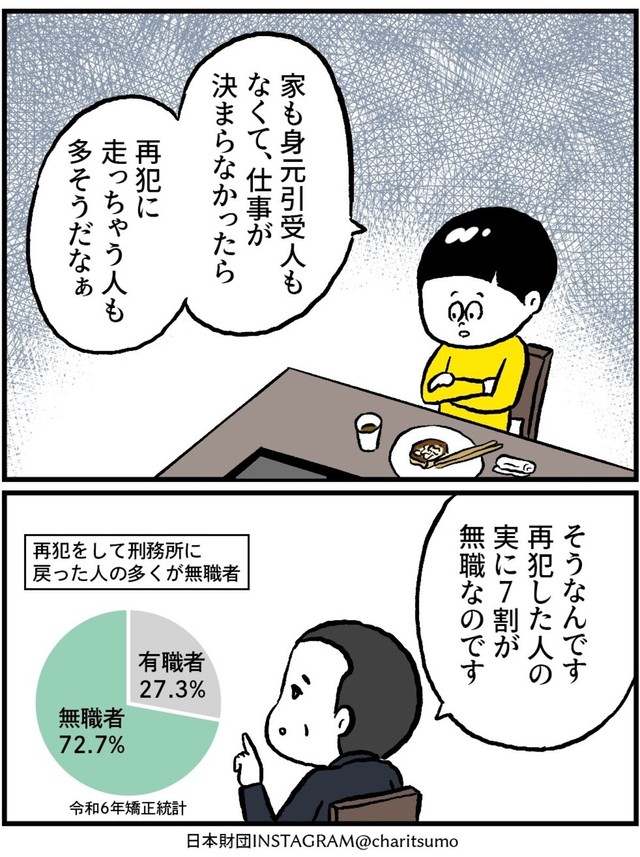 【漫画】『なぜ元受刑者を雇うのか? 第1話』13　©にしぼりみほこ