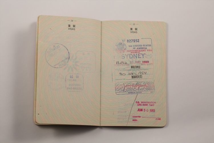 初めてアメリカに渡ったのは1983年、先に全土を放浪していたオーストラリアからだった=2025年11月、関口聡撮影