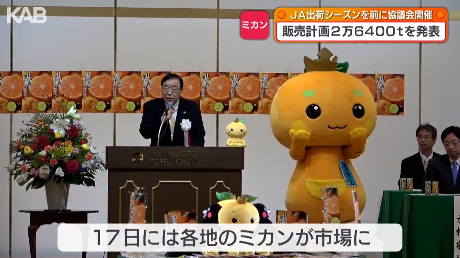 まもなく本格的な出荷シーズン！熊本県産ミカンの販売計画を発表 今年