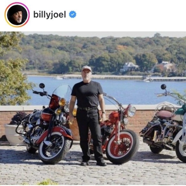 ビリー・ジョエルのインスタグラム＠billyjoelより