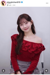 渡辺美優紀のインスタグラム＠miyukichan919より