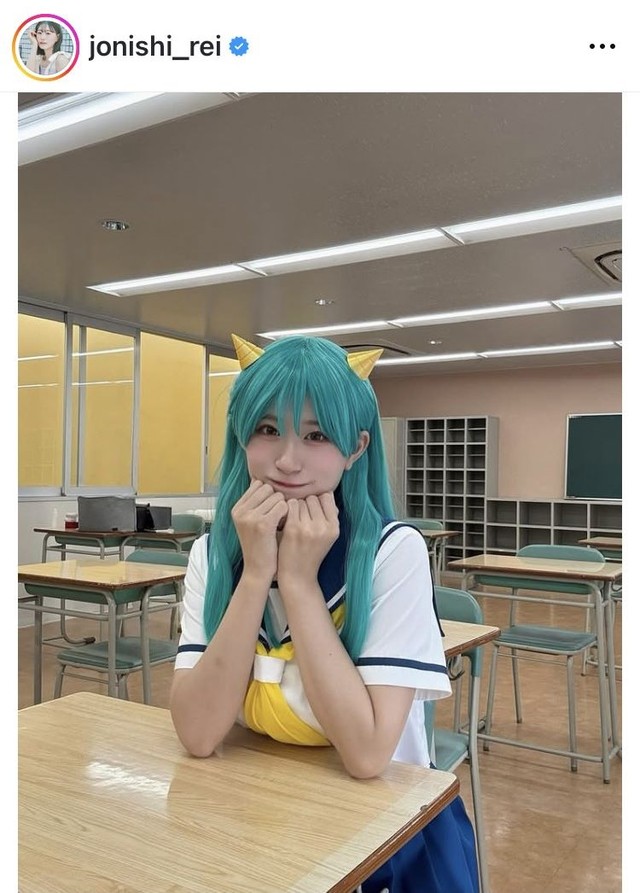 上西怜のインスタグラム＠jonishi_reiより
