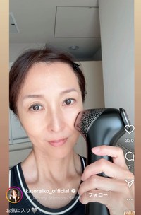 かとうれいこインスタグラム（＠katoreiko_official）より