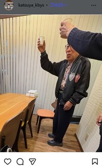 小林克也のインスタグラム＠katsuya_kbysより