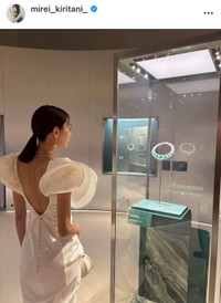 桐谷美玲インスタグラム（＠mirei_kiritani_）より