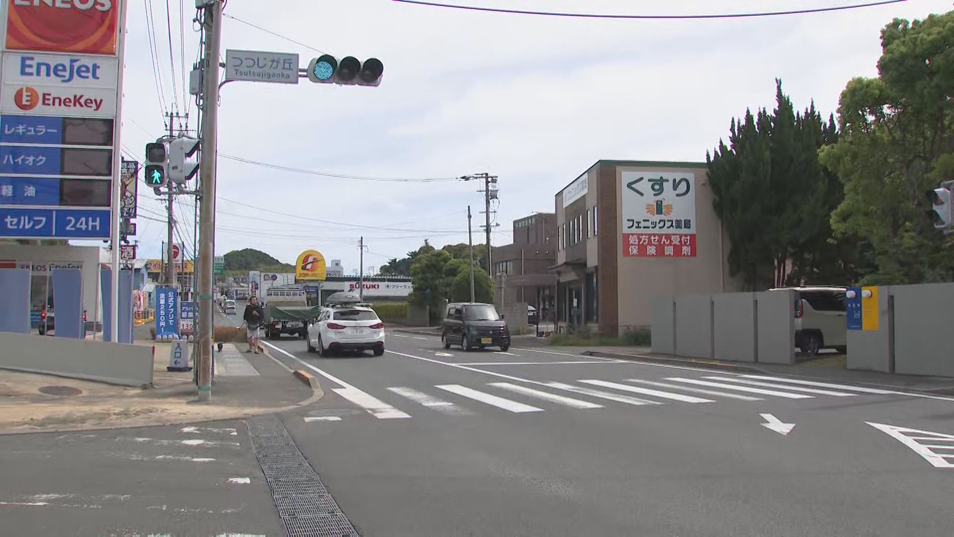 横断歩道付近で車にはねられ高齢男性が死亡 長崎市中里町(1) | 長崎