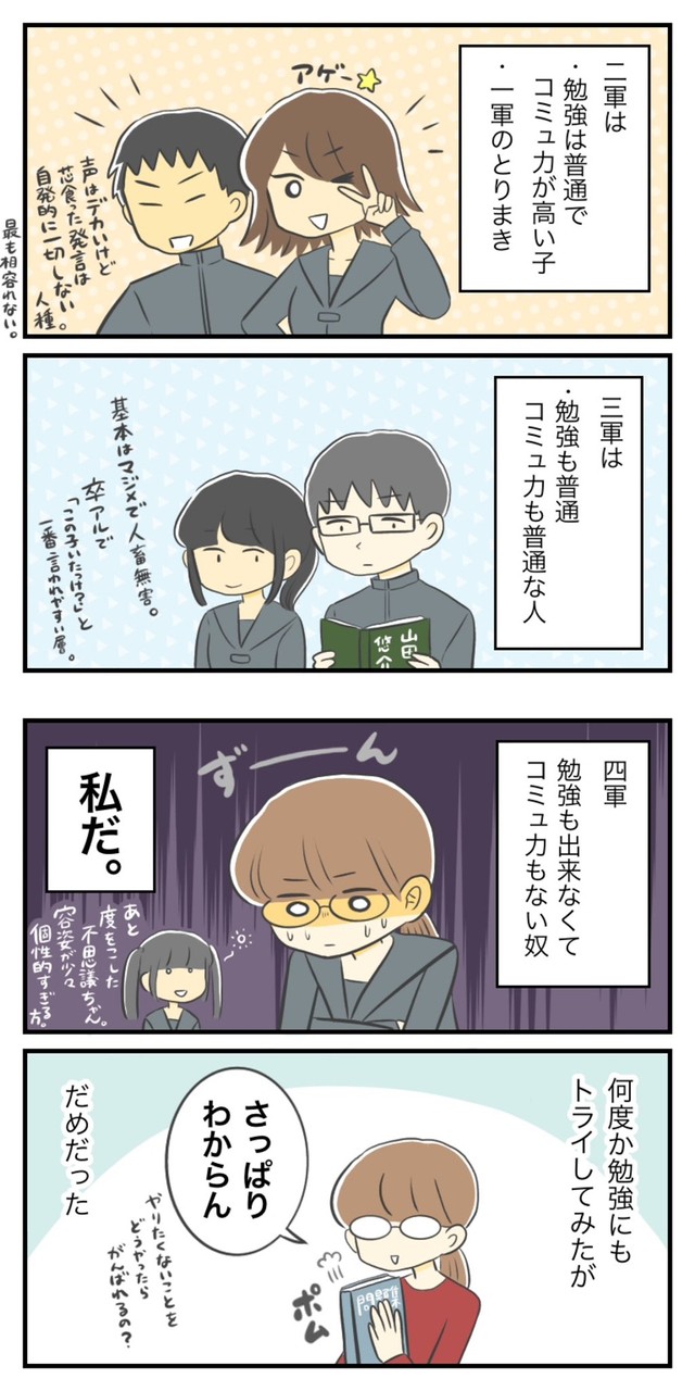 【漫画】『不登校だった中学時代』10（春乃 おはなさん提供）