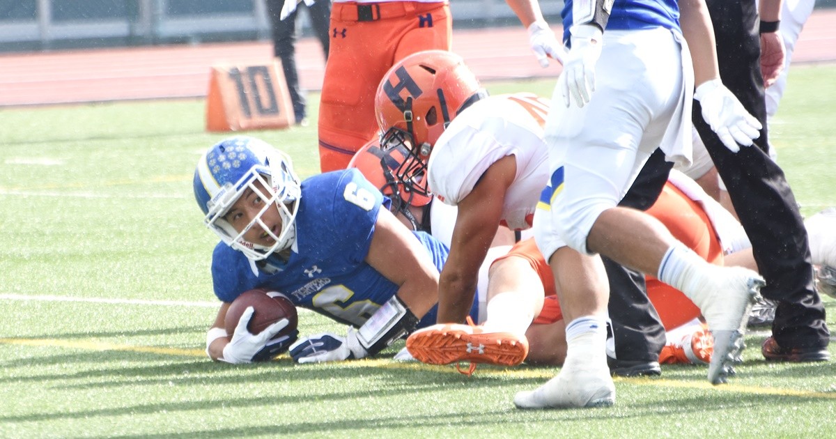 アメフト - 新生関学ファイターズ、春のシーズン初戦で法大オレンジに