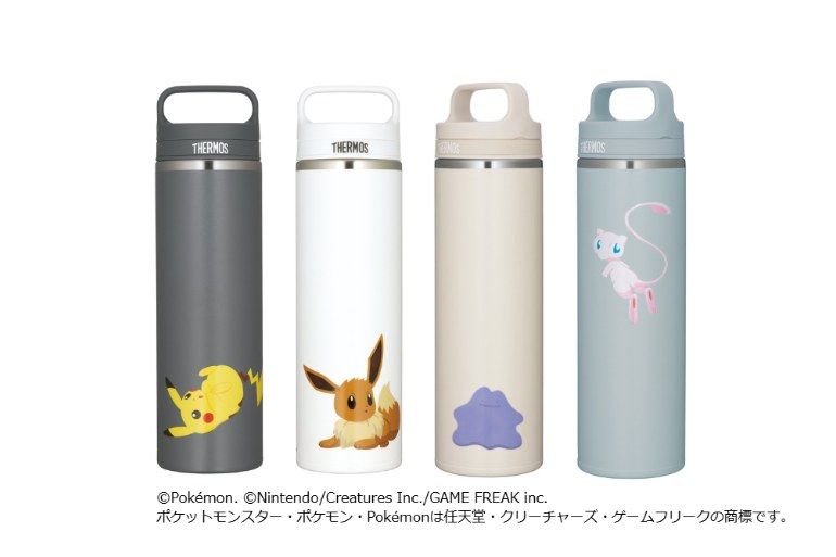 可愛すぎて選べないよ……。【サーモス】ポケモンデザインの水筒やバッグ