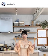 「UTB:G Vol.7」（ワニブックス）掲載を告知する蒔埜ひな　蒔埜ひなのインスタグラム（@heedacha）より＝2025年5月25日投稿