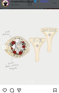 シシー・ジュエリーのインスタグラム＠cecejewelleryofficialより